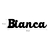 Decor nume Bianca debitat laser